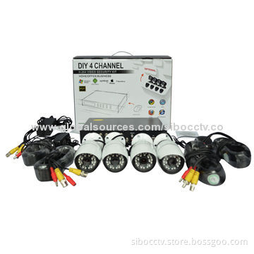 4CH CVI Kits with 4pcs 720P CVI camera
